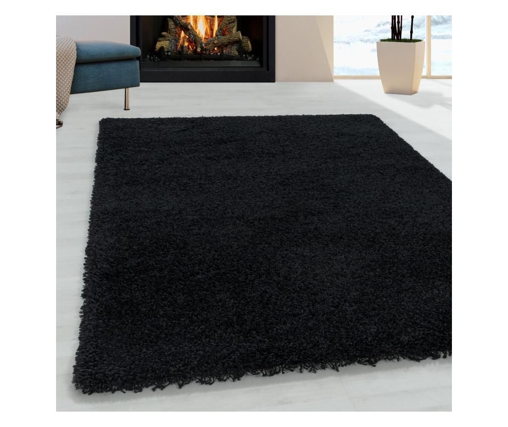 Covor Sydney Black 80×150 cm – Ayyildiz Carpet, Negru Ayyildiz Carpet imagine 2022 caserolepolistiren.ro